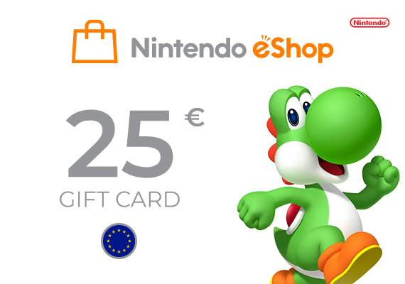 Nintendo eshop best sale 25 euro